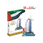 Puzzle 3D Hotelul Burj-Al-Arab Dubai