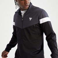 DeFacto, Cardigan cu fermoar, Negru, 3XL