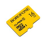 Card de memorie Borofone, HC UHS-I Class10 Micro-SD, 16 GB, Galben, Borofone