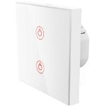 Intrerupator Hama Wifi, 12 x 8.7 x 7.3 cm, Touch, Android 4.3/ iOS 8.0, Alb