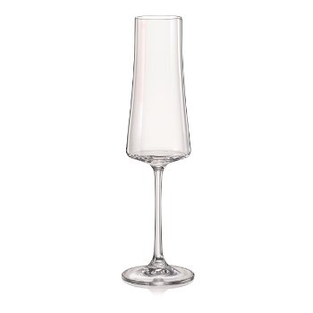 XTRA Set 6 pahare sticla cristalina sampanie 210 ml, 1