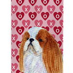 Caroline`s Treasures Engleză jucărie Spaniel Hearts Love și Valentine`s Day Portret Ultra Hugger pentru SL Roşu Slim Can, 