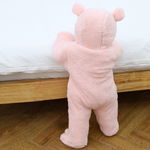Combinezon plusat roz - Ursulet, SuperBaby