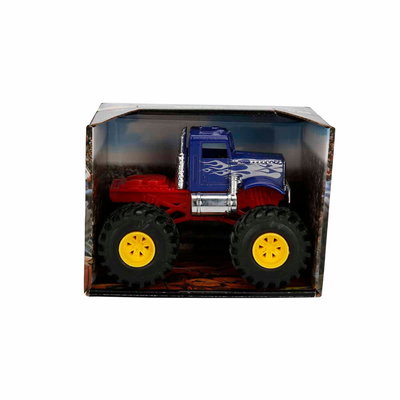 Vehicul metalic, New Ray, Monster Truck, 1:43, Alb, New Ray