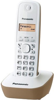 Telefon Fix Panasonic KX-TG1611FXJ (Alb/Maro), Panasonic