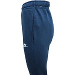 Nike, Pantaloni de trening cu logo brodat, Albastru inchis
