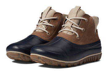 Incaltaminte Femei Bogs Classic Casual Lace Leather Taupe Multi, Bogs