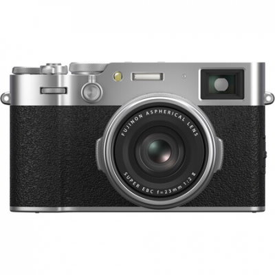 FUJIFILM Aparat Foto Compact Fujifilm X100VI, 40.2 MP, 6K, 23mm, F2.0, Negru, FUJIFILM