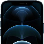 Telefon Mobil Apple iPhone 12 Pro, Super Retina XDR OLED 6.1", 128GB Flash, Camera Quad 12 + 12 + 12 MP + TOF 3D, Wi-Fi, 5G, iOS (Albastru)