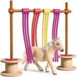 Set figurine Schleich, Farm World, Obstacole perdea pentru ponei