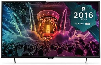 TV LED Smart Philips, 123 cm, 49PUH6101/88, 4K Ultra HD, Clasa A+