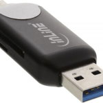 Cititor cu interfață duală InLine USB 3.0 și Micro USB 2.0 (66779C), InLine