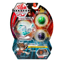 Spin Master - Set figurine Haos Nillious , Bakugan , Pachet de start