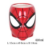 Cana ceramica, 3d, Spiderman, 410 ml