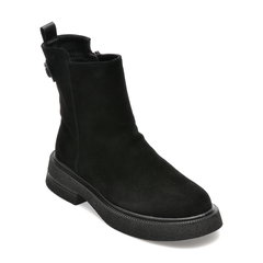Ghete FLAVIA PASSINI negre, W108D2, din piele naturala, Flavia Passini