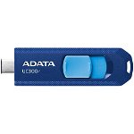 Memorie USB ADATA UC300, 32GB, USB Type-C, Albastru