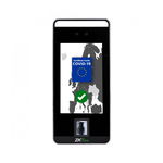 Cititor/Scanner QR Certificat verde Covid-19 ZKTeco VL-SPEEDFACE-V5L-QR-P-1-W, 2 MP, WiFi, ecran 5 inch tactil, recunoastere faciala cu masca, card, palma, cod PIN, ZKTeco