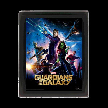 Poster înrămat Guardians of the Galaxy 3D Effect