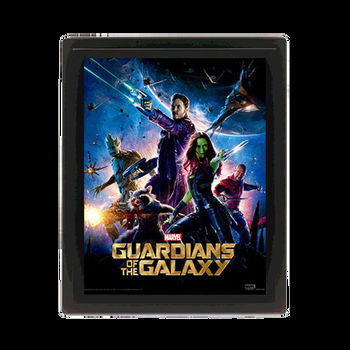 Poster înrămat Guardians of the Galaxy 3D Effect