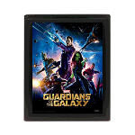 Poster înrămat Guardians of the Galaxy 3D Effect