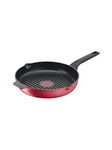 Tigaie grill Tefal Daily Chef, 26 cm, inductie, indicator termic Thermo Signal