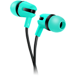 CANYON SEP-4 Stereo earphone with microphone  1.2m flat cable  Green  22*12*12mm  0.013kg