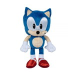 Jucarie din plus Sonic Hedgehog cu pantofi satinati, Play by Play, 28 cm, Play By Play