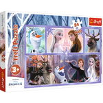 Puzzle 24 piese, Trefl Maxi, O lume plina de magie, Disney Frozen 2