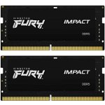 Memorii laptop Kingston FURY Impact, 32GB(2x16GB), DDR5, 4800MHz, CL38, 1.1v, Dual Channel Kit, Kingston