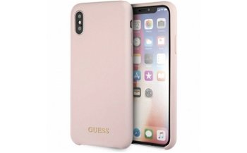 Husa de protectie, Guess Soft, iPhone XS, Roz, My Gsm 2000