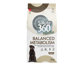 Hrana uscata pentru caini Pet360 Salute 360 Fiber Plus cu porc, 12 kg, multivitamine, proteine de calitate