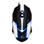 Mouse Gaming Techstar® iMice V6, 2400 DPI, Ergonomic, 6 Butoane, RGB, USB, Techstar