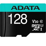 ADATA AUSDX128GUI3V30SA2-RA1 ADATA 128GB Premier Pro MICROSDXC. R/W up to 100/80 MB/s. with Adapter