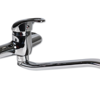 Baterie De Perete, Teava Medie, Monocomanda, Cartus Ceramic 40mm, Distanta Intre Gauri 15cm, Cromata, Argintiu, Zilan Baterie De Perete, Teava Medie, Monocomanda, Cartus Ceramic 40mm, Distanta Intre Gauri 15cm, Cromata, Argintiu, Zilan