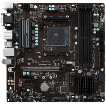Placa de baza MSI B350M PRO-VDH