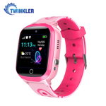 Ceas Smartwatch Pentru Copii Twinkler TKY-Q15 cu Functie Telefon GPS Istoric traseu Camera Roz tky-q15-roz