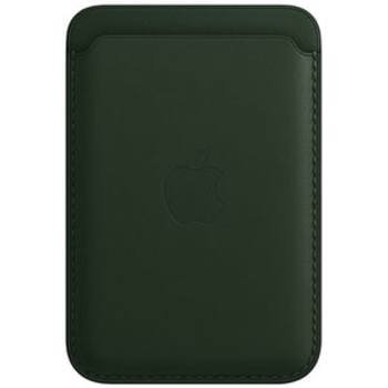 Portofel Apple din piele cu MagSafe pentru Apple iPhone 12/13/12 mini/13 mini/12 Pro/13 Pro/12 Pro Max/13 Pro Max, MM0X3ZM/A, Sequoia Green