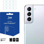 Set 4 X Folie Sticla Nano Glass 3mk Pentru Camera Samsung Galaxy S22+ Plus, Transparent, 3MK