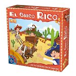 Joc El Chico Rico - Joc de societate cu tablă 3D, D-Toys