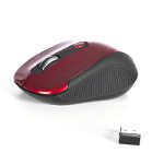 Mouse optic USB 800/1600dpi rosu NGS VE-MOUSE-WLESS-HAZERD-NGS