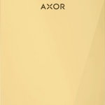 Placa superioara decorativa auriu lucios pentru baterie bideu Hansgrohe Axor MyEdition, Hansgrohe Axor