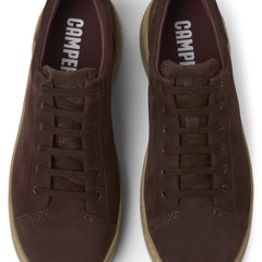 Ghete Chelsea de piele nabuc cu segmente din material textil Right Nina 1315, Camper Ghete Chelsea de piele nabuc cu segmente din material textil Right Nina 1315, Camper
