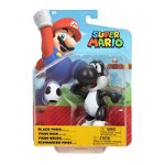 Figurina 10 cm, Nintendo Mario JAKKS, Yoshi negru cu ou