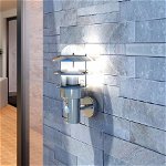 Lampă de perete din oțel inoxidabil cu senzor de mișcare, Casa Practica