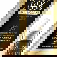 Ser de fata Eveline Cosmetics 24k Snail & Caviar