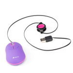 Mouse USB 1000dpi violet NGS SINPE, NGS
