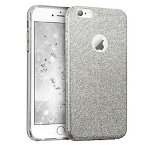 Protectie Spate Senno Magic Glitter SNNM-BC-NFS-APIP6 pentru Apple iPhone 6 Plus (Argintiu)