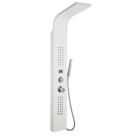 Panel dus cu hidromasaj Metaform NILO, 4 functii, alb, Metaform