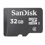 Micro SDHC 32GB Clasa 4, SanDisk