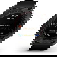 Smartwatch GARMIN Fenix 7X Solar Edition 51mm, Wi-Fi, GPS, Android/iOS, silicon, Slate Gray/Black